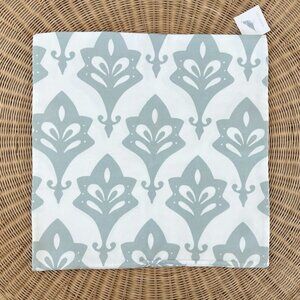 NEW Serena & Lily Acanthus Outdoor Pillow Cover (24” SQ)-Seaglass Blue Green